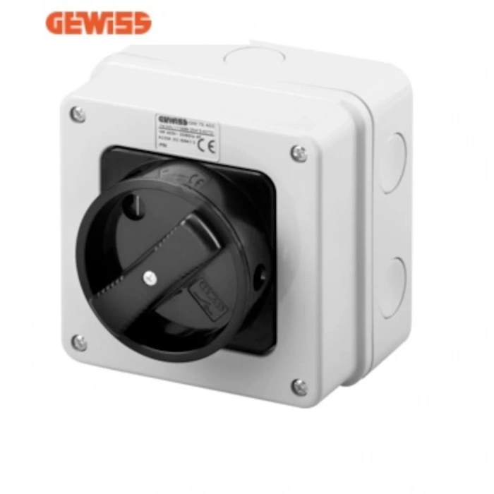 Gewiss 2X16A Ip65 0-1 Kutulu Şalter Gw 70 401