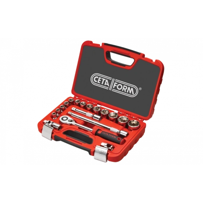 Ceta Form C20-18PH2 18 Parça 1/2 6 Köşe Lokma Takımı