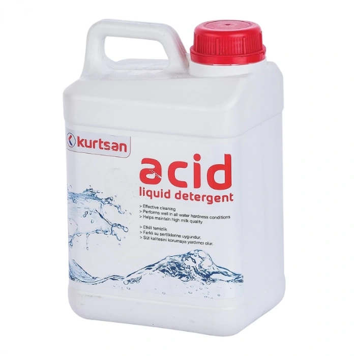 Kurtsan Süt Sağım Makinesi Asit Deterjan Konsantre 5 L