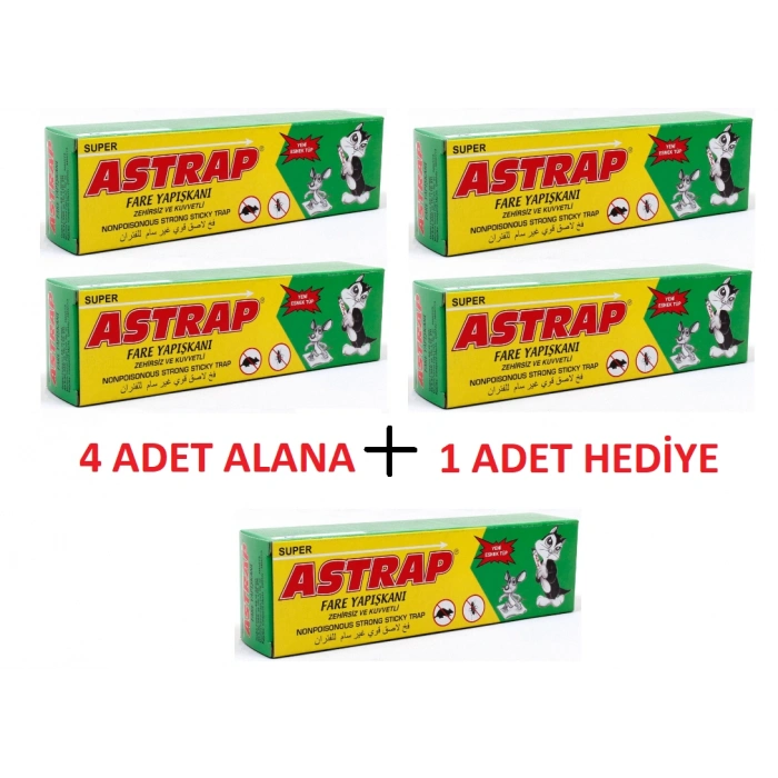 Astrap Fare Yapışkanı 5 Adet