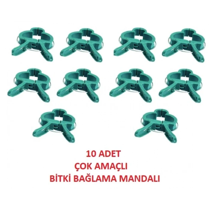 Gardenar Çok Amaçlı Bitki Bağlama Mandalı 3203 10 Adet