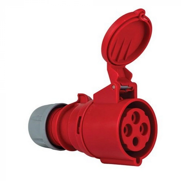 METE ENERJİ 406409V 4X32A. Ip44 Uzatma Prizi-(Vidalı Bağ.)