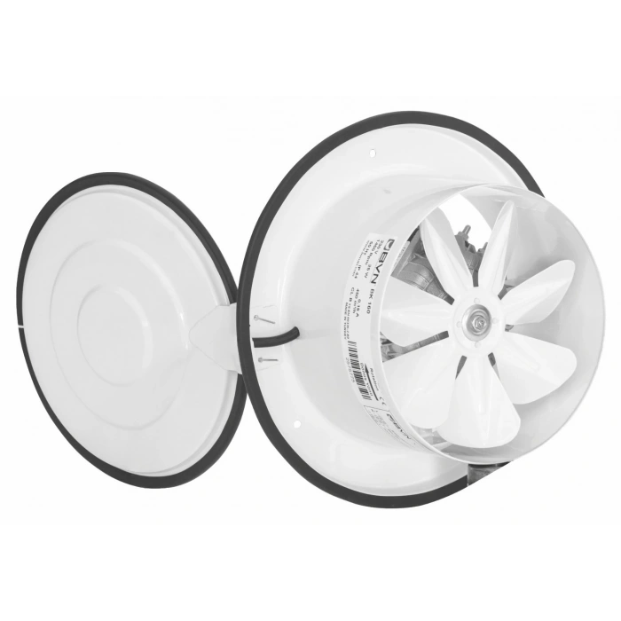 Bahçıvan 25 CM BK 250 1450 D/D 220/230 Volt Monofaze Aksiyel Kapaklı Aspiratör