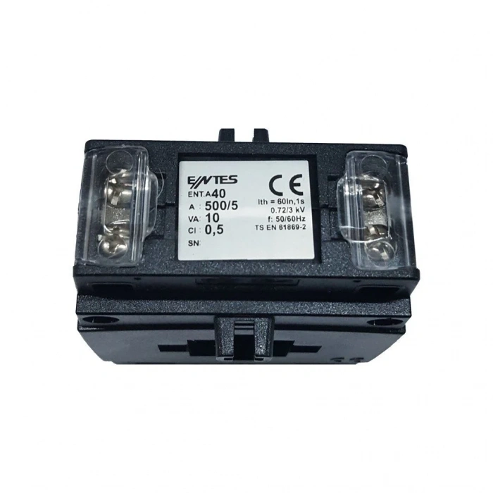 Entes ENT.A40 500A 10Va CL:0,5 Alçak Gerilim Akım Trafosu