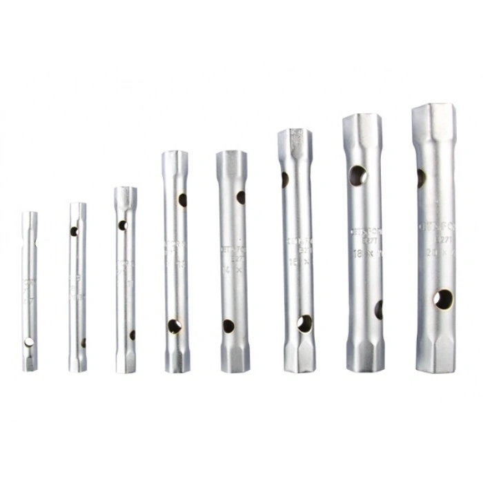 Ceta Form B27T-B08 Serisi Kovan İki Ağız Anahtar Takımı ( Boru Tipi ) 8 Adet