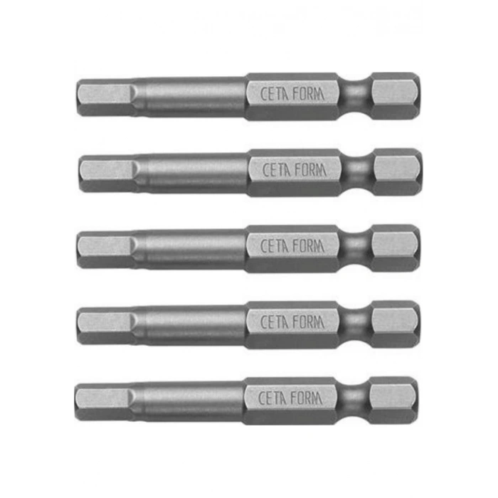 Ceta Form Cb/1950 Çelik Bits Alyan Uç Seti 5mm X 50mm 12li Paket