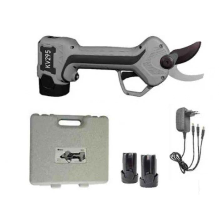 KAMİKAZE KV-295 AKÜLÜ BUDAMA MAKASI 25 mm 14,4V 2 x 2 Ah çift batarya