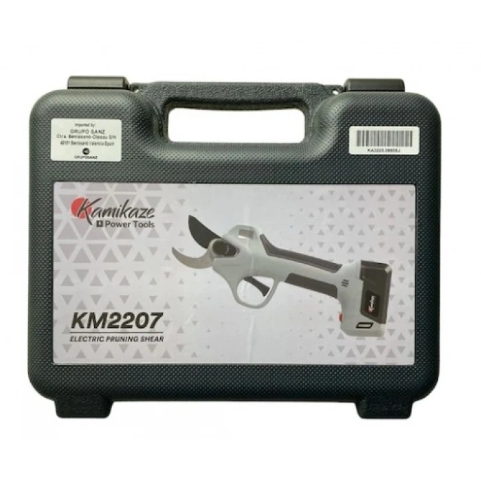 KAMİKAZE KM-2207 AKÜLÜ BUDAMA MAKASI 22 mm 7,2V 2,5 Ah tek batarya