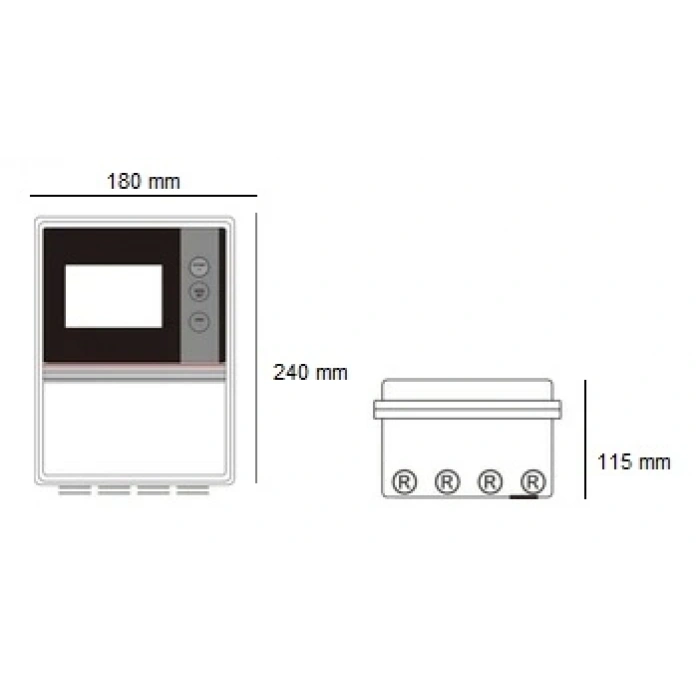 İmpo PCS11 (0,5-3 HP) Dalgıç Panosu - 220V - Monofaze