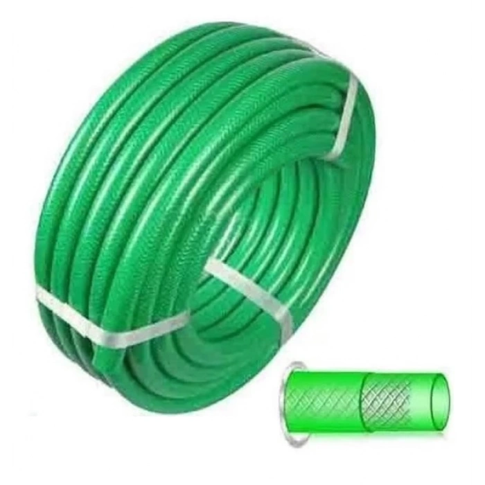 1/2 15 metre örgülü hortum ( yeşil renk ) LOTUS / OLYMPOS