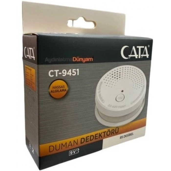 CATA DUMAN DEDEKTÖRÜ 9V pilli