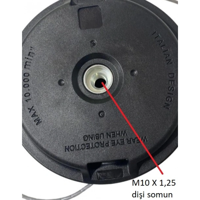 TIRPAN BAŞLIK SMK DİŞİ M10x1,25 130mm