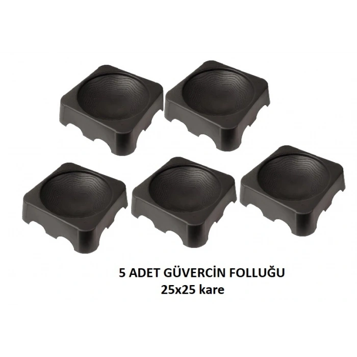 güvercin folluğu kare 25x25 ( 5 adet )