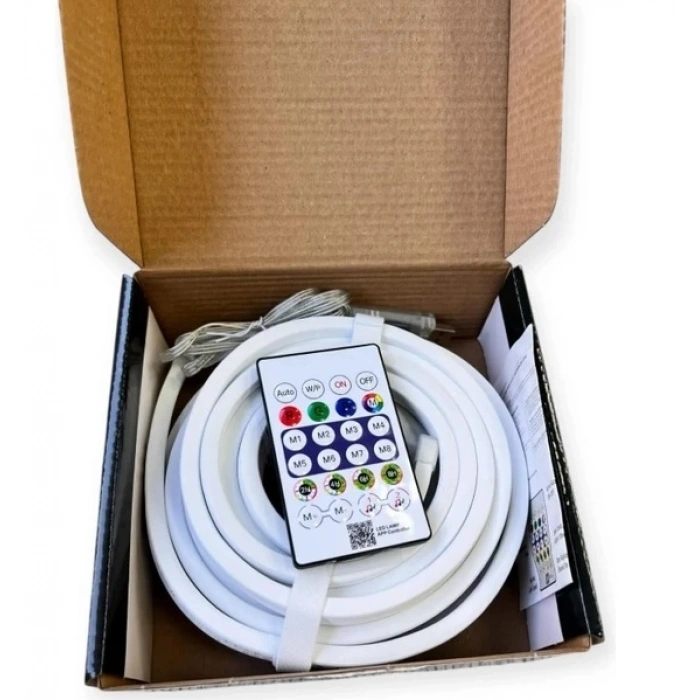 Cata Ct 4567 Rgb Pixel Neon LED Seti USB Girişli Kumandalı 5 Metre