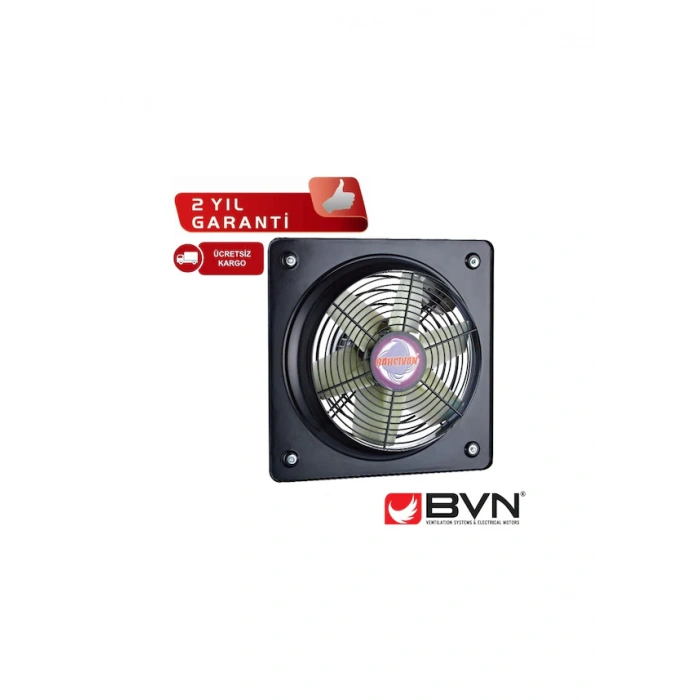 Bahçıvan B6pam 350 Kare Kasalı Plastik Pervane Sanayi Aspiratörü