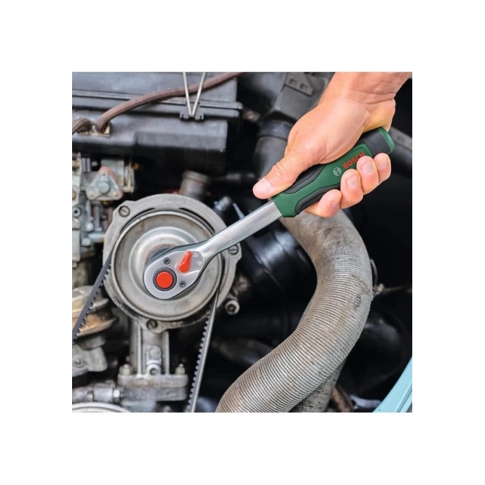 Bosch 1600A02Z9G 1/4 Ve 1/2 Cırcırlı Somun Sıkma Seti 56 Parça