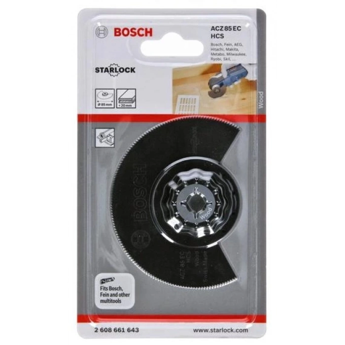 Bosch ACZ 85 EC Wood 1li Testere Bıçağı - 2608661643