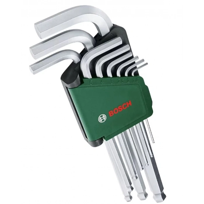 Bosch Alyan Anahtar Takımı Hex 9 Parça