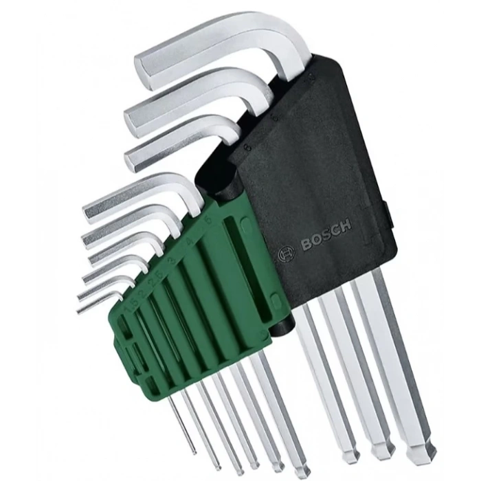 Bosch Alyan Anahtar Takımı Hex 9 Parça