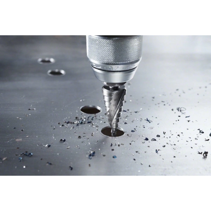 Bosch HSS-TiN 12 kademeli Matkap Ucu 6-39 mm - 2608587431