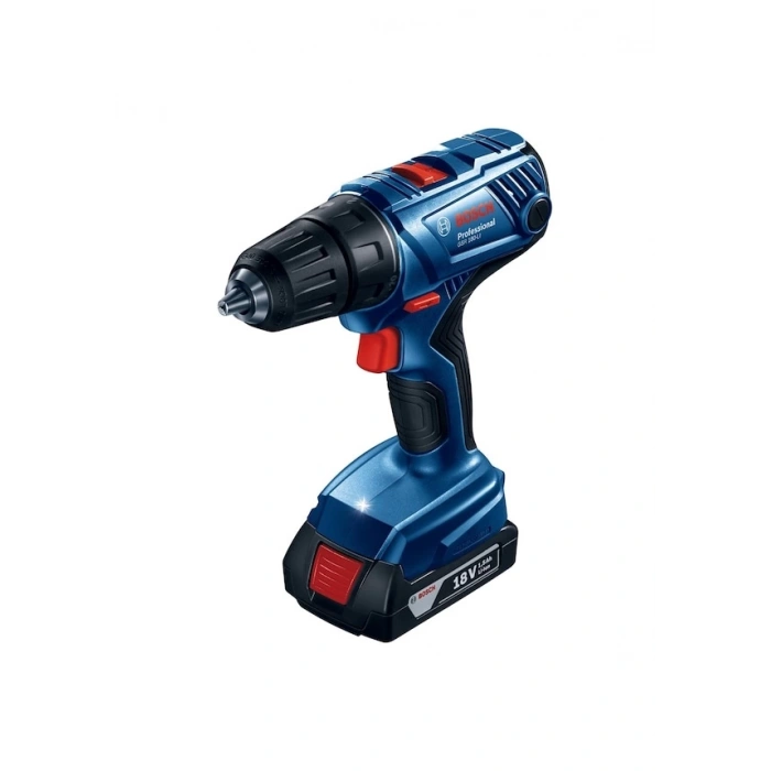 Bosch Professional GSR 180-LI 2x2.0Ah Çift Akülü Delme/Vidalama Makinesi - 06019F8109