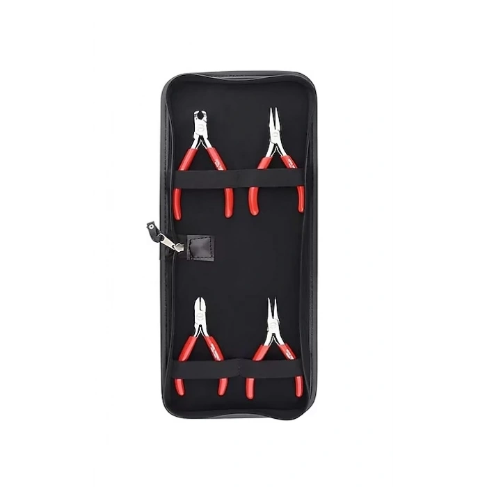 Ceta Form 4 Parça C-TRONIC Basic Elektronikçi Pense Takımı (Deri Çantalı) - H30-W04