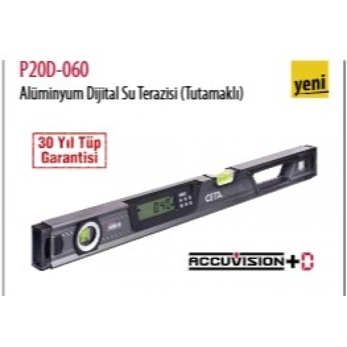 CETA FORM ALÜMİNYUM DİJİTAL SU TERAZİSİ ACCIVISION+D 60