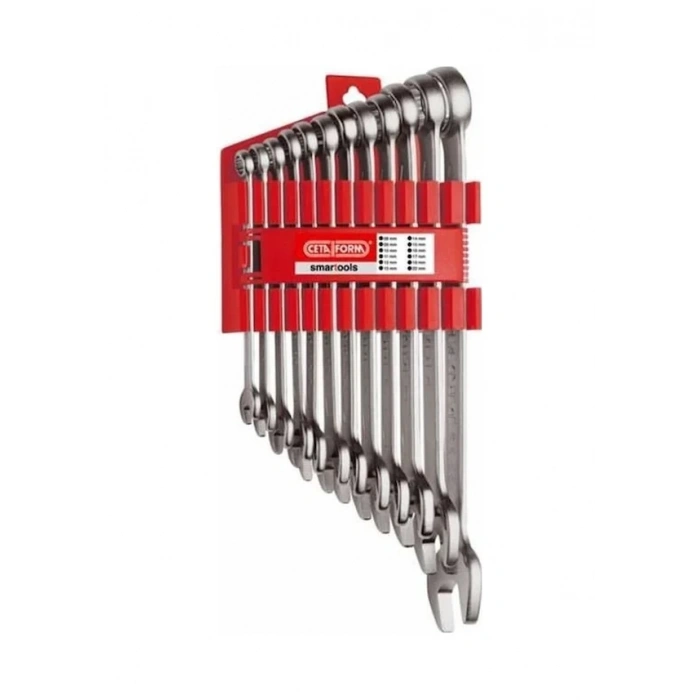 Ceta Form B01-P12 Kombine Anahtar Takımı 12 Parça Plastik Klipsli