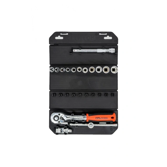 Ceta Form C00-15rh4 1/4 6 Köşe Lokma Takımı - 15 Parça