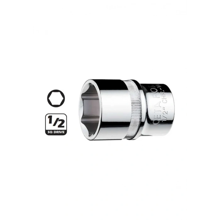 Ceta Form 25 mm 1/2” 6 Köşe Lokma Anahtar C22-H25