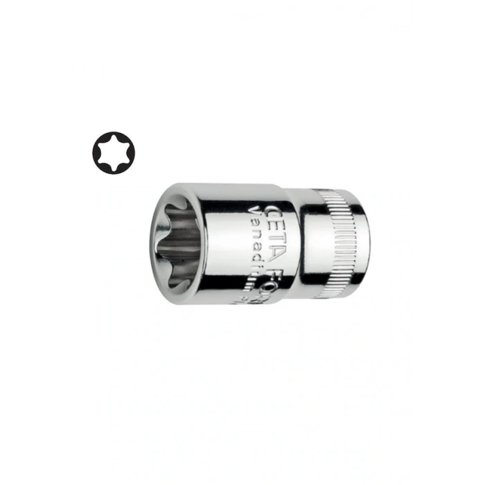 Ceta Form E4 3/8 Dış Torx Lokma Anahtar C16-04