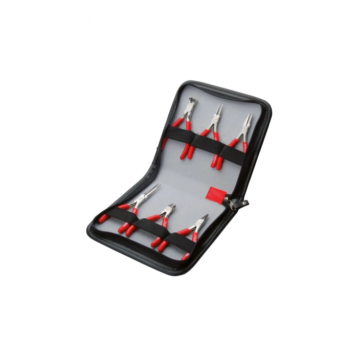CETA FORM H30-W06 Elektronikçi Pense Seti 6 Parça - Deri Çantalı