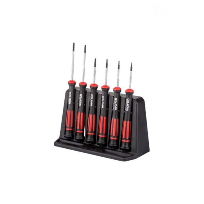Ceta Form H990406 6 Parça CTronıc Elektronikçi Tornavida Takımı Torx Pls Organizerli
