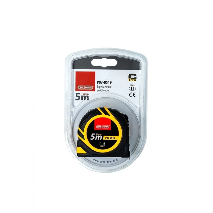 Ceta Form P03-0519 C-pro Profesyonel Metre 5m - 19 MM