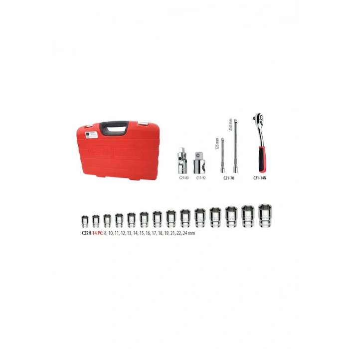 Ceta Form Üniversal Alet Seti 80 Parça A50m-80ph4