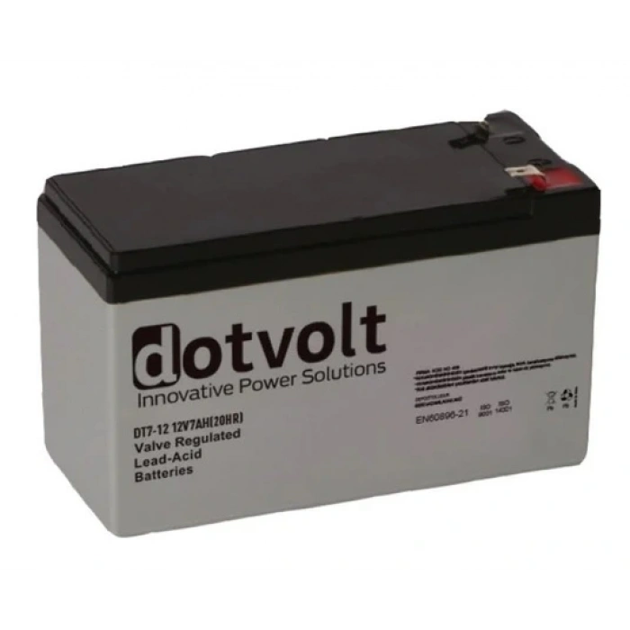 Dotvolt 12V 7 AMPER Kuru Tip Akü