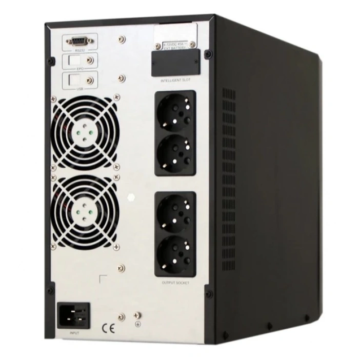 Dotvolt MN 2 Kva lcd ekran 1/1 Online Ups 2 Kva / 1800 W ( 4 adet 12 V - 7Ah akülü )