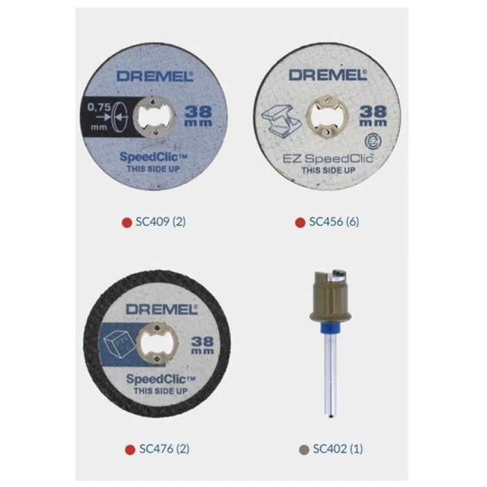 Dremel Speedclic Kesme Aksesuar Seti (SC690) 11Li - 2615S690JA