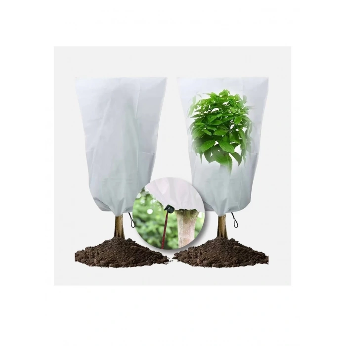 Gardener 11301 Saksılı Bitkiler İçin Soğuktan Koruma Örtüsü 30 g - 0,8 m x 1 m ( 2 Adet)