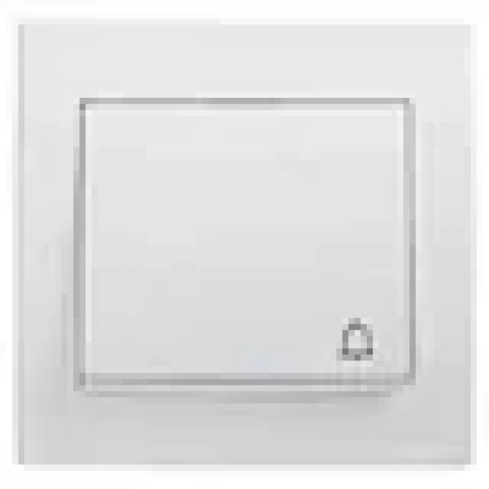 Merlin Gerin Alia Işıklı Zil İşaretli Yaylı Beyaz Anahtar Liht