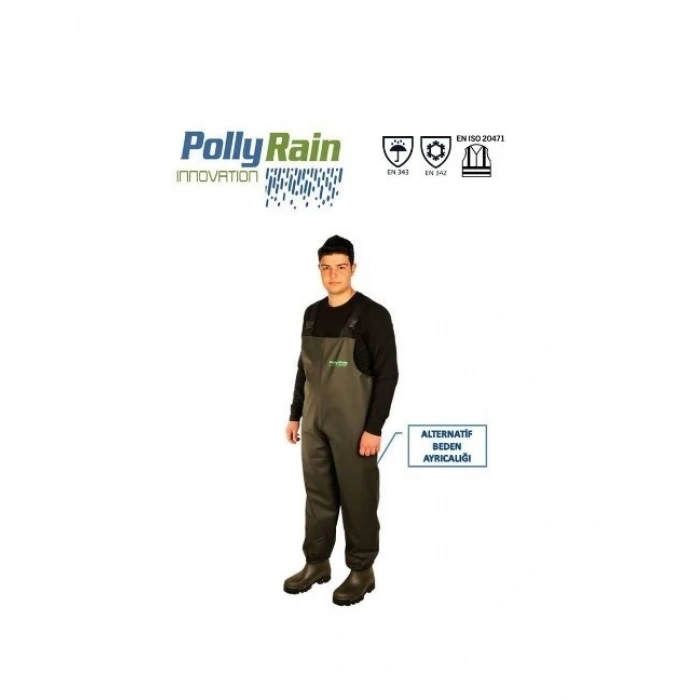 POLLYRAIN PVC BAHÇIVAN TULUM HAKİ RENK