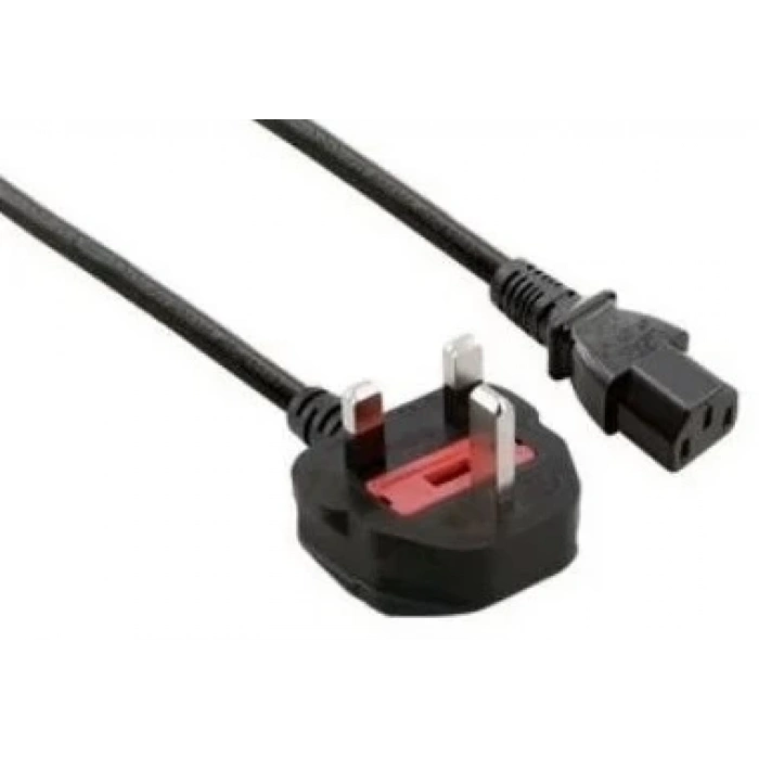 Power İngiliz Kablo Siyah 3x0,75mm 1,8 Metre