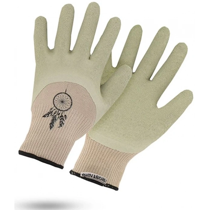 ROSTAING BOHO eldiven bahçe eldiveni bej , boz kahverengi