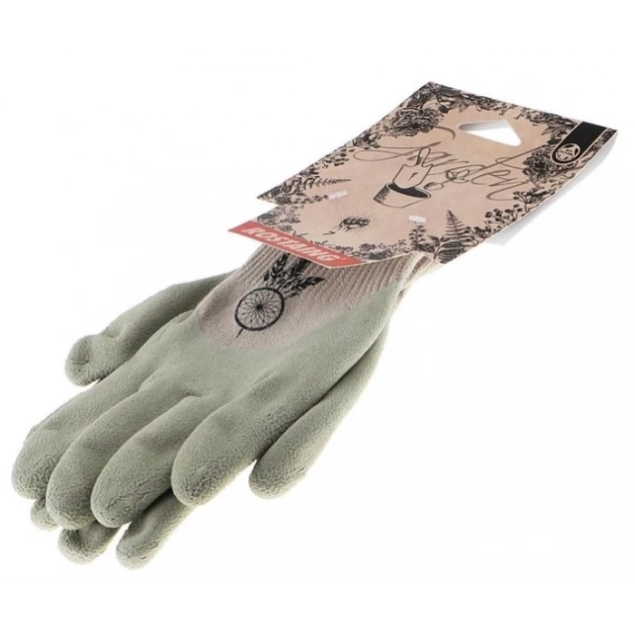 ROSTAING BOHO eldiven bahçe eldiveni bej , boz kahverengi