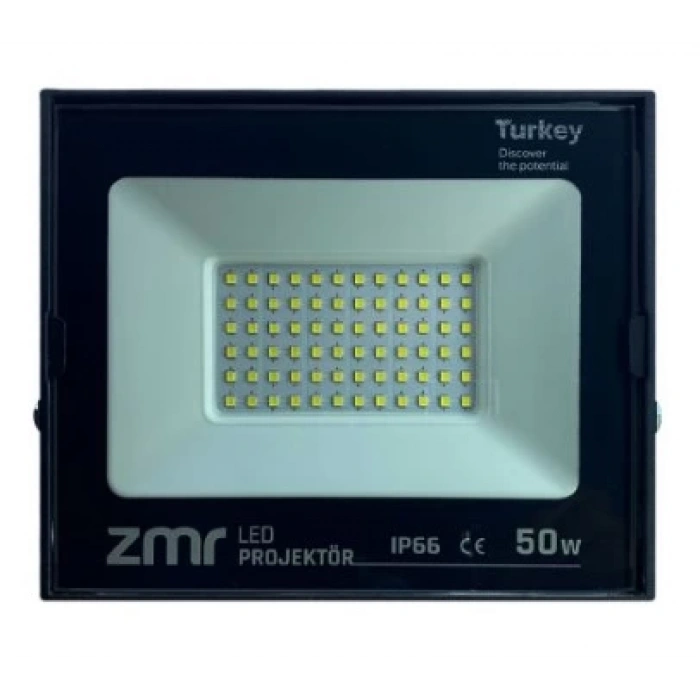 ZMR 50W ULTRA SLIM LED PROJEKTOR 6500K beyaz ışık