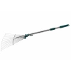 Raco 53744 Teleskopik Saplı Ayarlı Metal Çim Tırmığı 18 - 56 Cm
