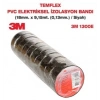 3M Elektrik Bandı Temflex 1300E Siyah 10 Adet