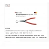 Ceta Form E65-44-0310 Dış Segman Pense ( Düz Uçlu-Yaylı ) 310-85-