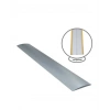 Yapışkanlı Gri Parke Kapı Eşik Çıtası En: 37 mm Uzunluk : 90 mm 3 Adet