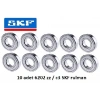 10 Adet Skf 6202 2z / C3 Rulman Made İn İtaly